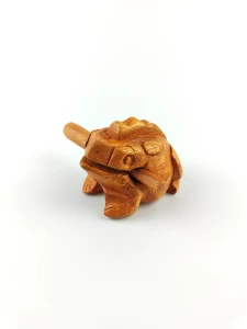 Żaba GUIRO  drewniana  instrument rozm. M.webp