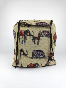 Plecak boho ELEPHANT sredni kremowy2.webp