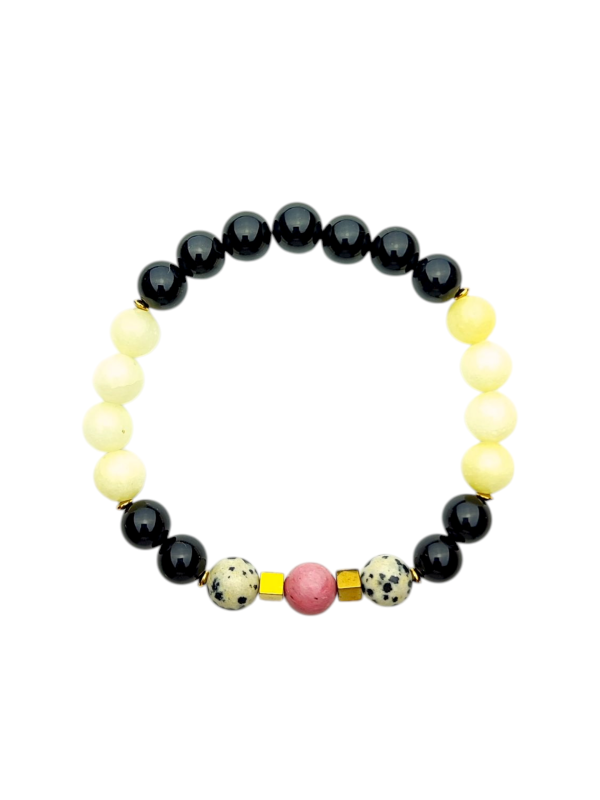 Bransoletka Mala  21 kamieni CHAKRA STONES  Onyks, Jadeit Żółty, Jaspis Dalmatyński.png