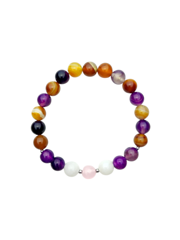 Bransoletka Mala 21 kamieni CHAKRA STONES  Agat Fuksja, Agat Bursztynowy, Jadeit Biały.png