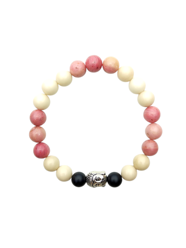 Bransoletka Mala 21 kamieni CHAKRA STONES Rodonit, Kamień Rzeczny, Agat Czarny.png
