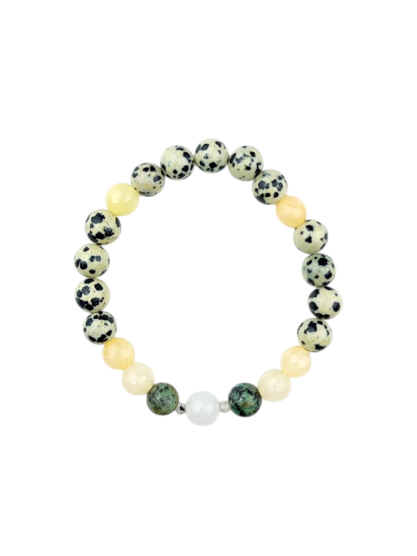 Bransoletka Mala  21 kamieni CHAKRA STONES  Jaspis Dalmatyński, Jadeit Żółty, Turkus Afrykański.png