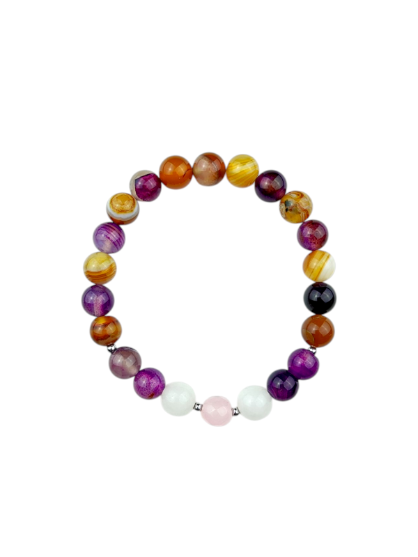 Bransoletka Mala 21 kamieni CHAKRA STONES  Agat Fuksja, Jadeit Biały.png