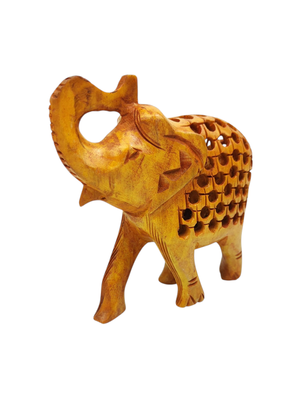 Figurka Słoń drewniana HOLE ELEPHANT XL na obfitość.png