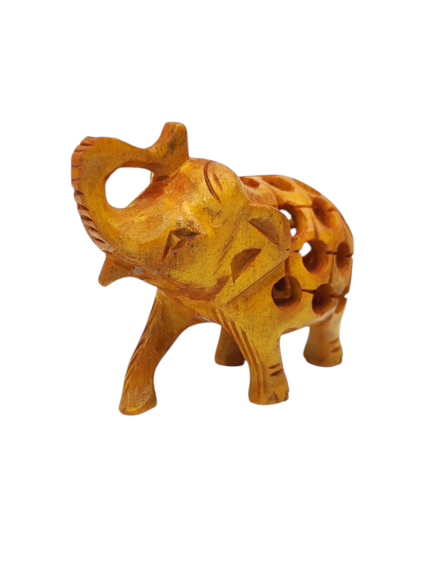 Figurka Słoń drewniana HOLE ELEPHANT S na obfitość.png