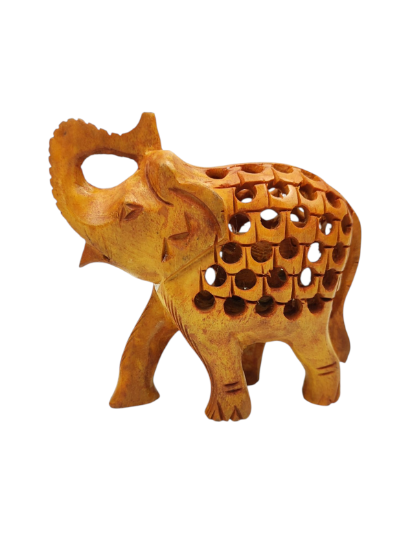 Figurka Słoń drewniana HOLE ELEPHANT L na obfitość (2).png