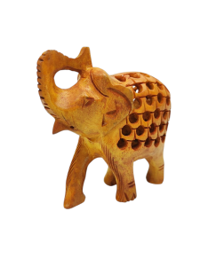 Figurka Słoń drewniana HOLE ELEPHANT L na obfitość.png