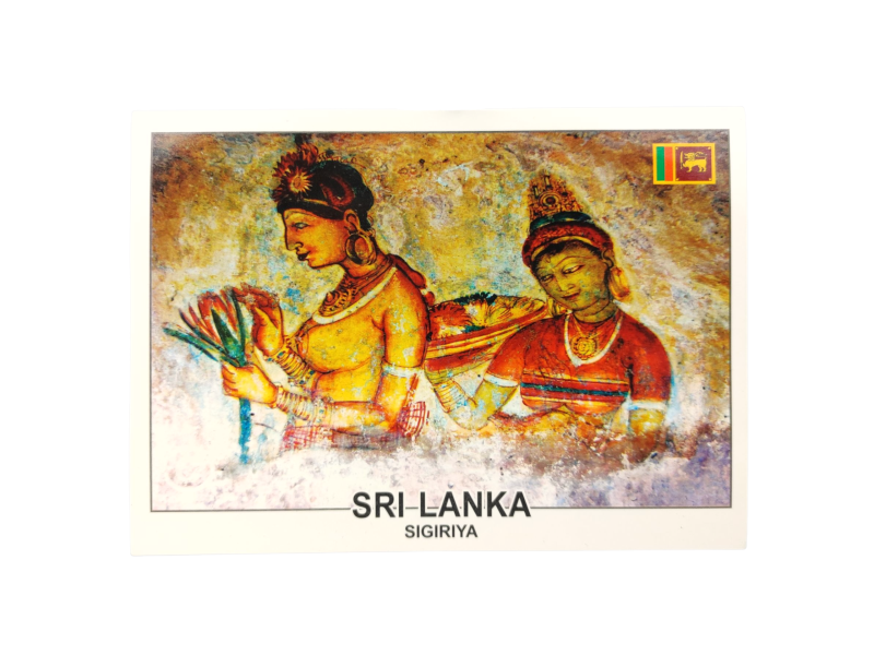 Pocztówka „Sigiriya Freski” – sztuka starożytnej Sri Lanki.png