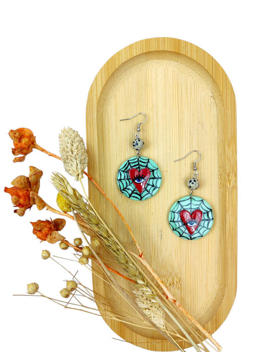 Kolczyki SPIDER HEARTS handmade by Hash.png