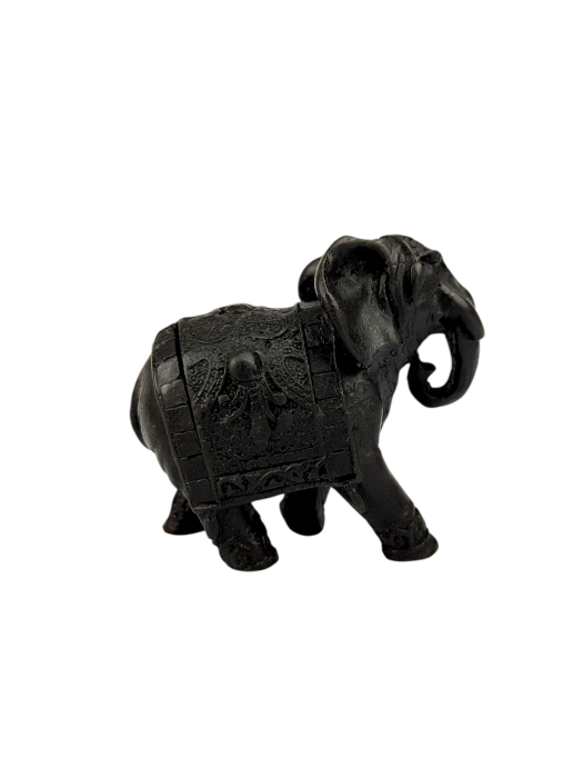 zdobiona figurka słonia KANDY ELEPHANT z żywicy 7 cm