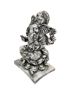 Kamienny Ganesha 17 cm – granitowa figurka hinduistyczna