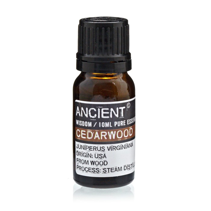 Olejek cedrowy 10 ml – naturalny olejek eteryczny