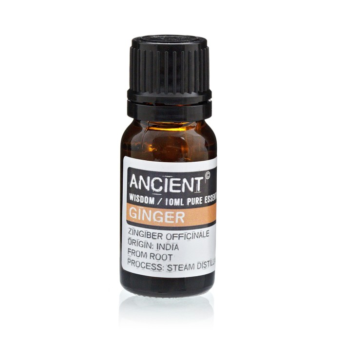 Olejek imbirowy 10 ml – naturalny olejek eteryczny