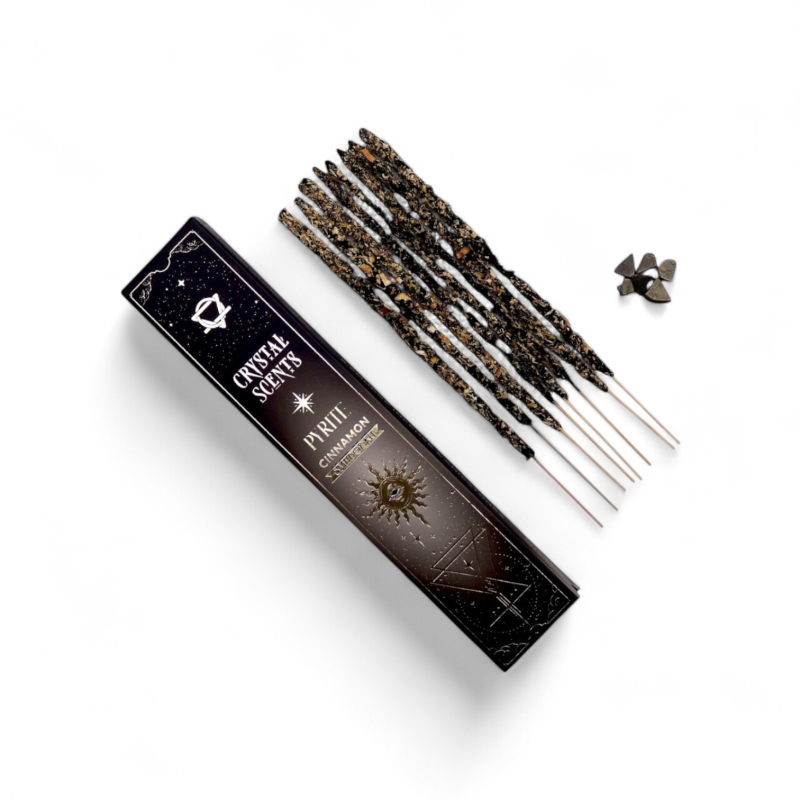 Kadzidła CRYSTAL SCENTS Cynamon i Piryt