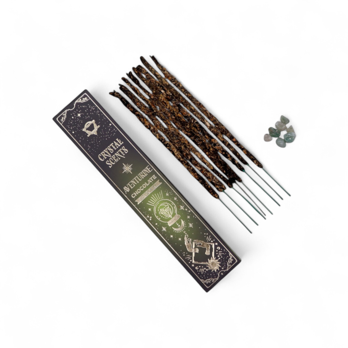 Kadzidła CRYSTAL SCENTS Czekolada i Awenturyn