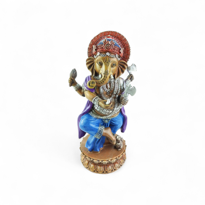 Duża figurka Ganesh z żywicy 27 cm – Ganesha wzór 1