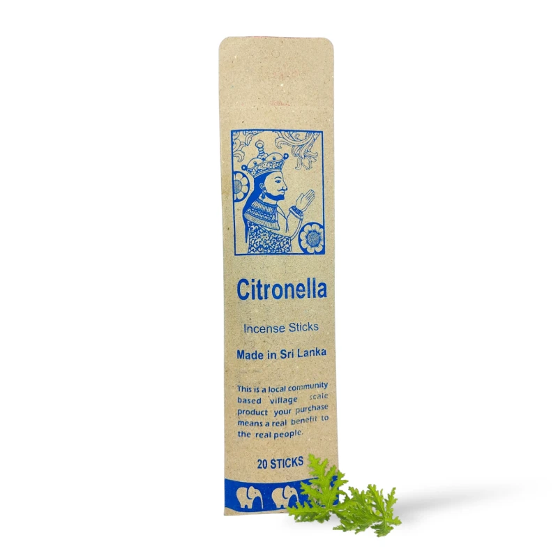 Kadzidła CITRONELLA cytronella ze Sri Lanki 20 sztuk