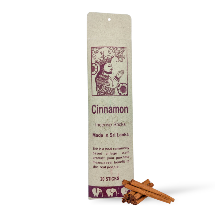 Naturalne kadzidła cynamonowe CINNAMON Sri Lanka 20 sztu