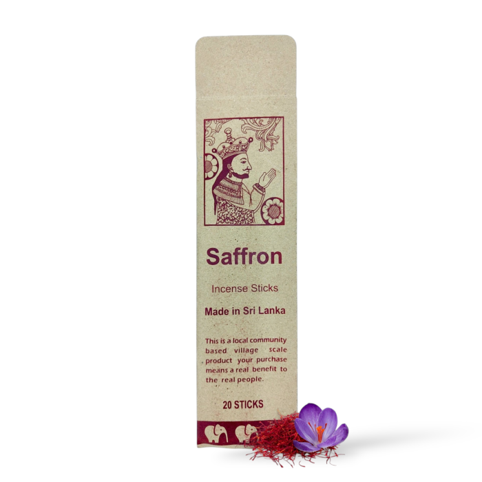 Naturalne kadzidła szafranowe SAFFRON Sri Lanka