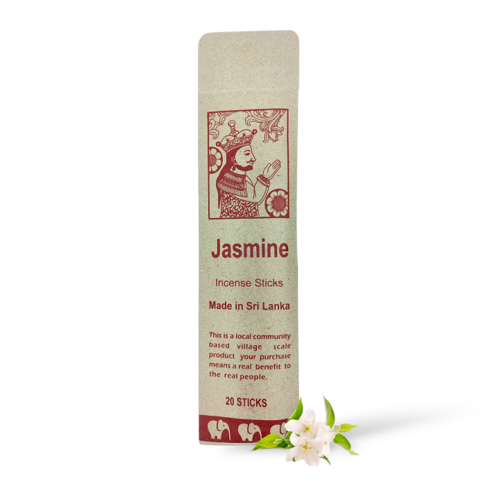Kadzidła jaśminowe JASMINE ze Sri Lanki 20 sztuk