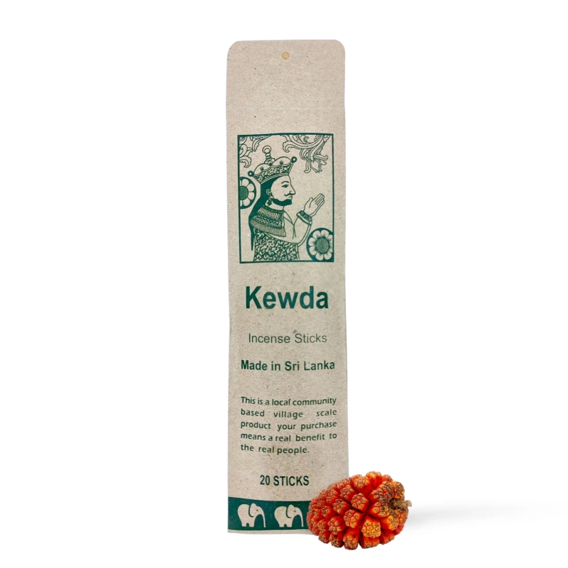 Kadzidła KEWDA owoc pandanusa Sri Lanka