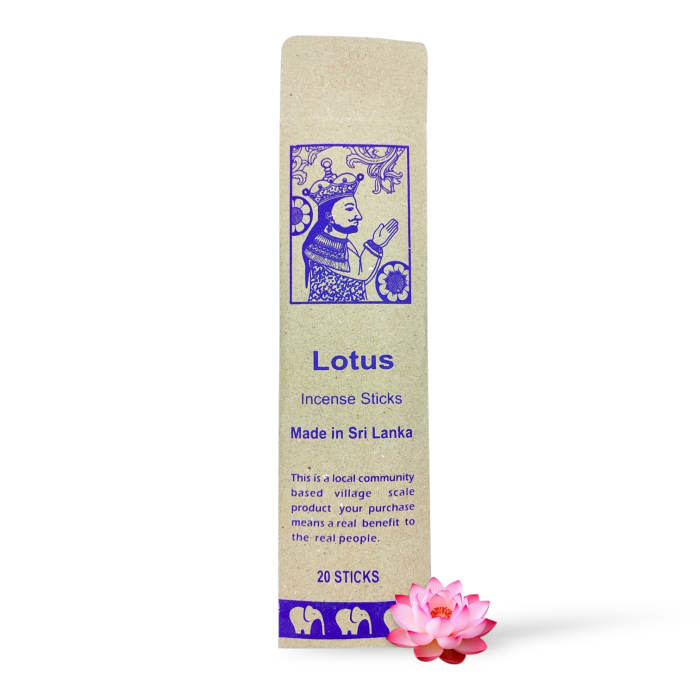 Kadzidła LOTUS kwiat lotosu ze Sri Lanki 20 sztuk