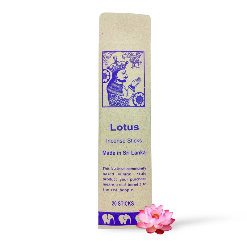 Kadzidła LOTUS kwiat lotosu ze Sri Lanki 20 sztuk