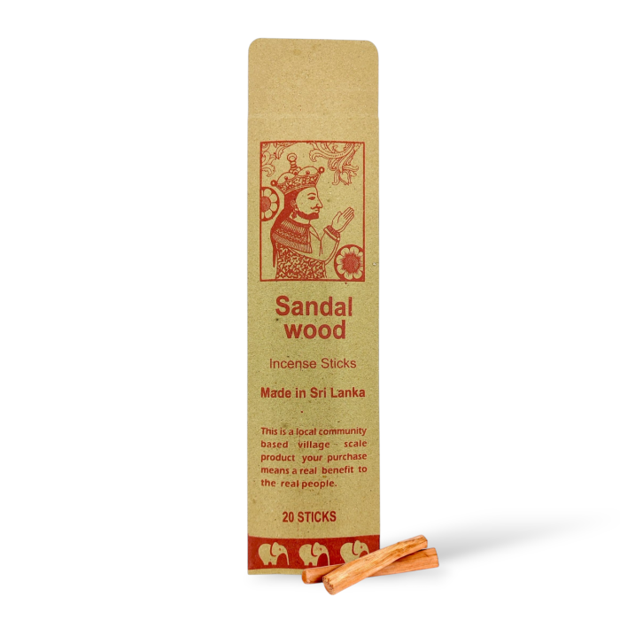 Kadzidła sandałowe ze Sri Lanki SANDAL WOOD 20 sztuk