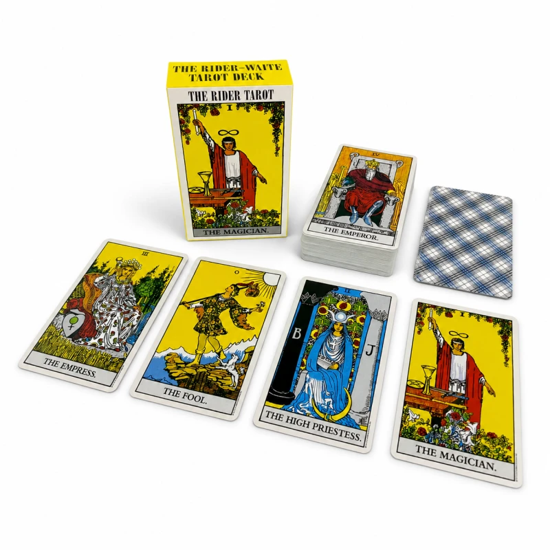 Tarot Rider Waite klasyczna talia 78 kart