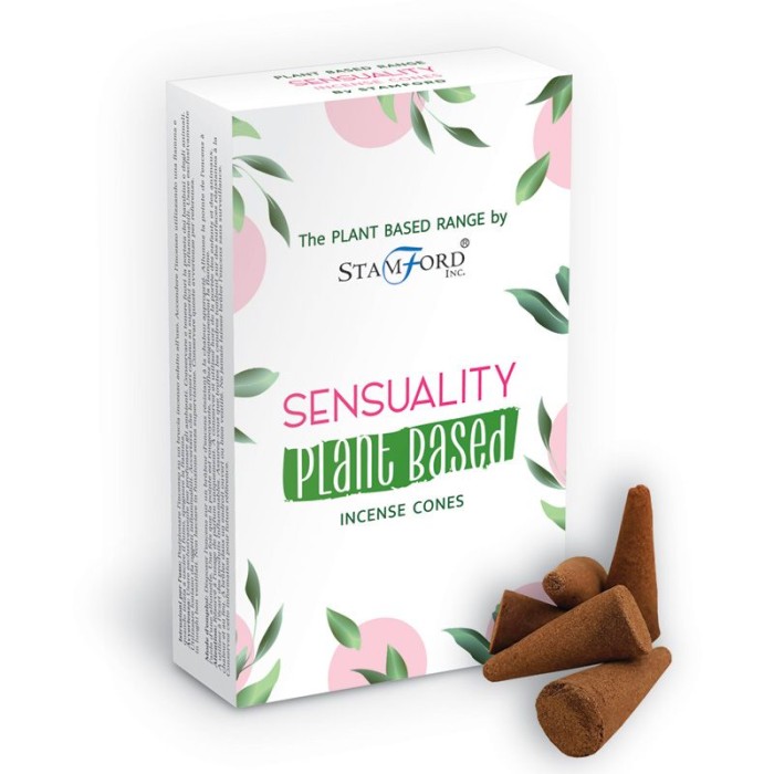 Kadzidełka stożkowe Stamford Sensualność Ylang Ylang Gałka Muszkatołowa Paczula