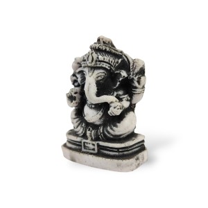Kamienny Ganesha 5 cm – granitowa dekoracja boho i etno