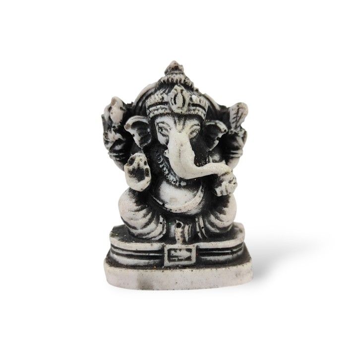 Mała figurka Ganesha z granitu 5 cm
