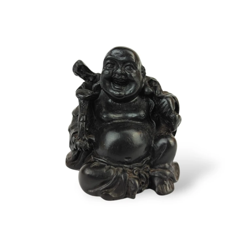 Figurka Laughing Buddha z żywicy – mniejszy wzór 3