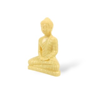 Figurka Budda z tworzywa – dekoracja orientalna do wnętrza