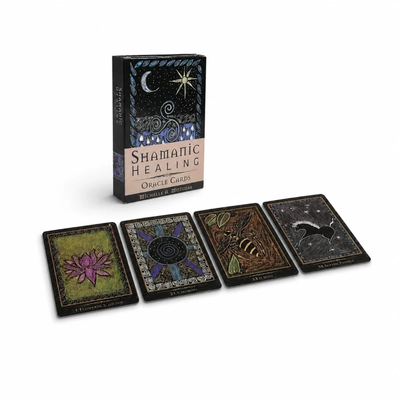 Shamanic Healing Oracle Cards 44 karty Michelle Motuzas