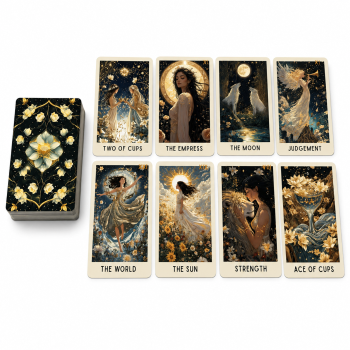 Ethereal Bloom Tarot 78 kart