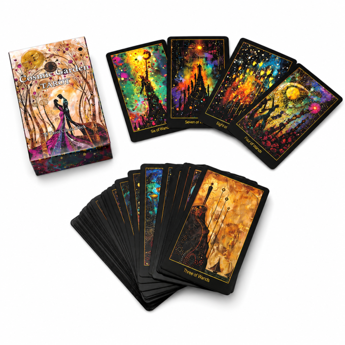 Cosmic Garden Tarot inspirowany naturą