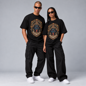 T-shirt KARMA by Hash z autorskim nadrukiem Kali
