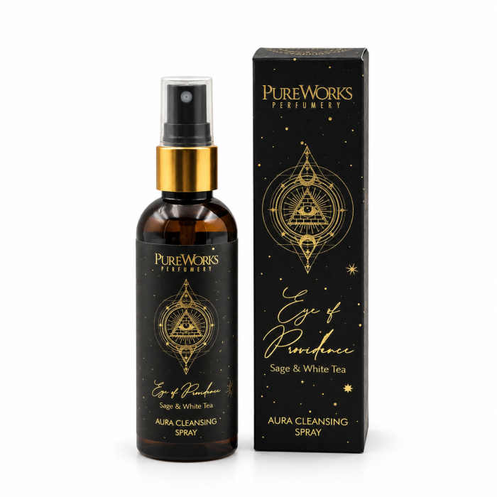 Aromatyczny spray Eye of Providence PureWorks – Szałwia i Biała Herbata 100 ml