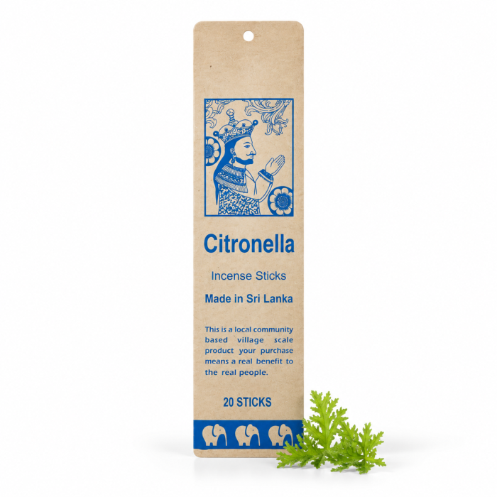 Kadzidła CITRONELLA cytronella ze Sri Lanki 20 sztuk