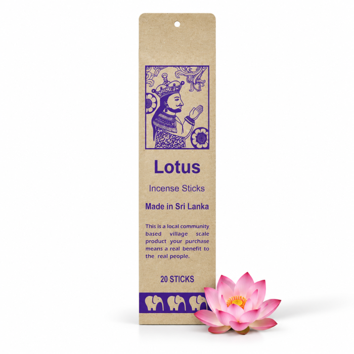 Kadzidła LOTUS kwiat lotosu ze Sri Lanki 20 sztuk