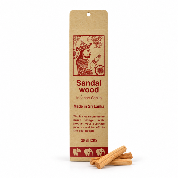 Kadzidła SANDAL WOOD drzewo sandałowe ze Sri Lanki 20 sztuk