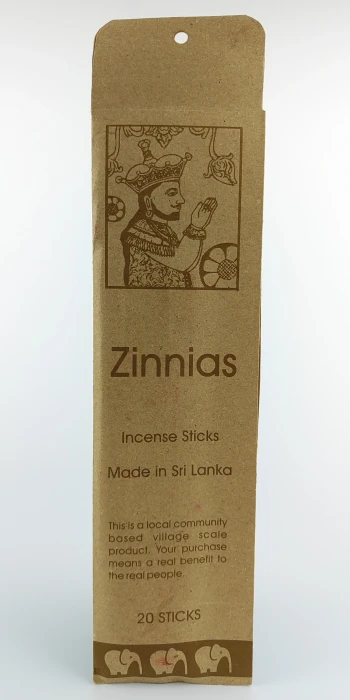 Kadzidła zapachowe naturalne ZINNIAS.webp