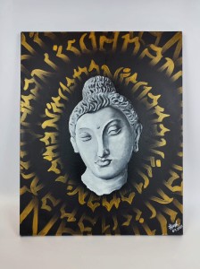 Obraz 40 X 50 cm BUDDHA by Hash.jpg