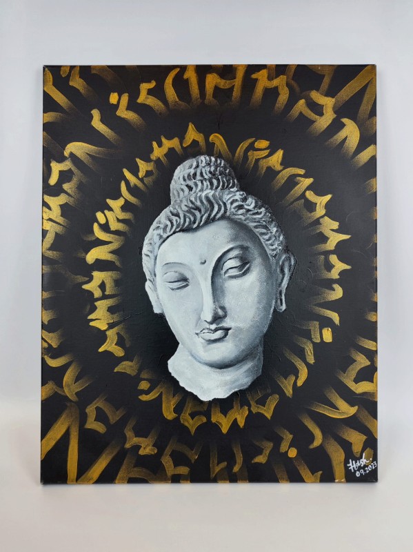 Obraz 40 X 50 cm BUDDHA by Hash.jpg