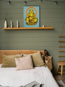 Obraz 30 X 40 cm LAUGHING BUDDHA by Hash  1.jpg