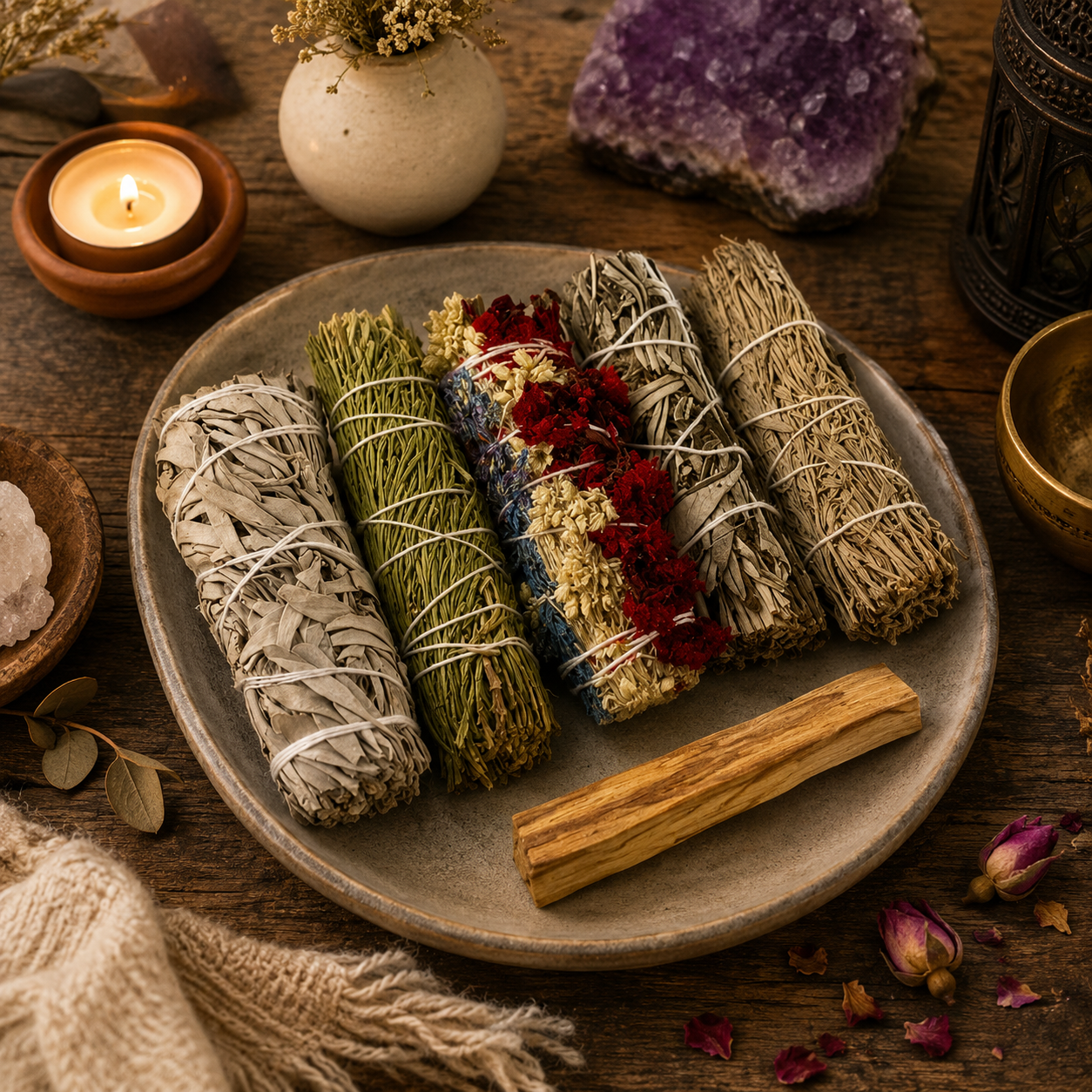Palo Santo i biała szałwia - KALAWA
